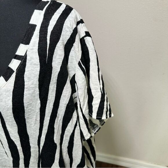 Rachel Zoe Oversized Boxy T-Shirt 3X - Picture 3 of 5